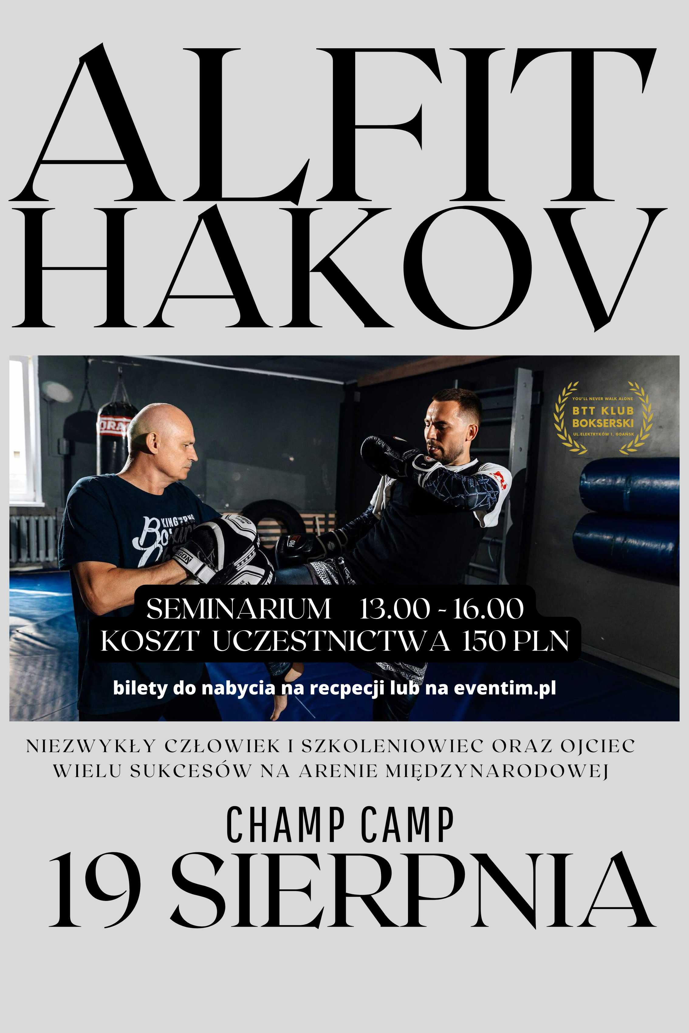 You are currently viewing Alfit Hakov!! Druga edycja #ChampCamp
