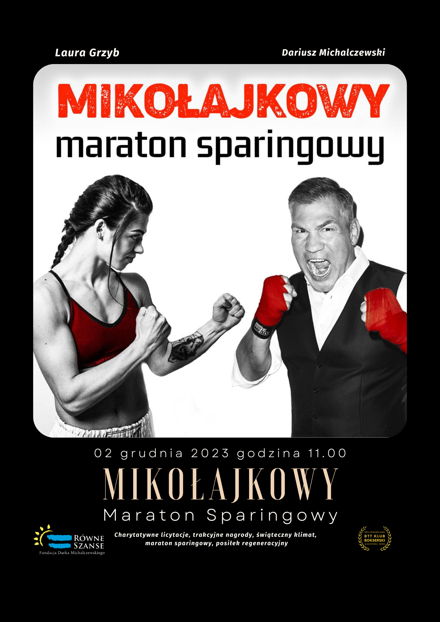 You are currently viewing Mikołajkowy Maraton Sparingowy z Gwiazdami!